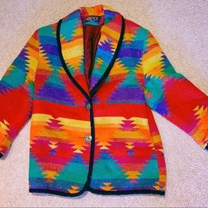 Vintage Multi color blazer